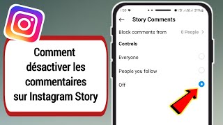 Comment désactiver les commentaires sur Instagram STORY [upl. by Yregram]