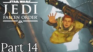 Star Wars Jedi Fallen Order  Part 14 Double the Fall [upl. by Gnaw518]