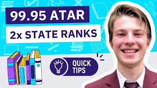 How Jack Achieved a Perfect ATAR 9995 amp State Ranks in Maths amp Chemistry [upl. by Yrahca181]