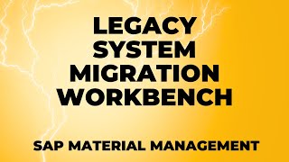 LSMW  Legacy System Migration Workbench in SAP  Learners territory [upl. by Anahcra]