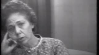 Schizophrenic Real Psychiatric Patient Interview 1960 [upl. by Yliab951]