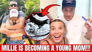 Millie Bobby Brown PREGNANT With Jake Bongiovis Baby  RUMORS CONFIRMED [upl. by Inal]