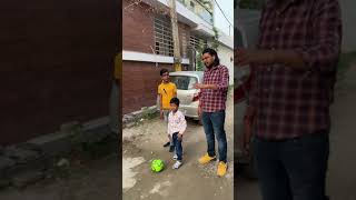 Papa ke sath team Banake Dadi mummy ko Football game me hara diye Ayaan Babu 😍🤪 cute dadipota [upl. by Ahse233]