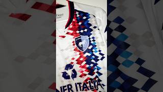 🤍❤️💙 SECONDA MAGLIA sscampobassocalcio in collaborazione con officialzeusport 🐺 football calcio [upl. by Irpac]