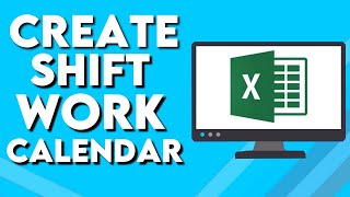 How To Create Shift Work Calendar on Microsoft Excel [upl. by Darya]