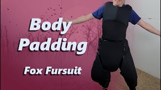 How to make Body Padding for a Fursuit  Construction tips and trick [upl. by Surat246]