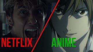 ¿Cuáles son todas las diferencias entre la película de Netflix y el anime  Death Note [upl. by Mettah]