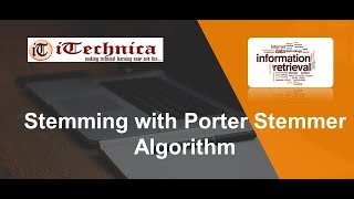 11 Stemming with Porter Stemmer Algorithm [upl. by Farrell]