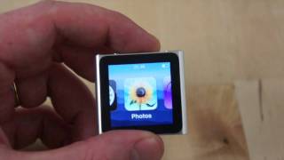 Présentation Ipod Nano 6g de chez Apple [upl. by Buroker]