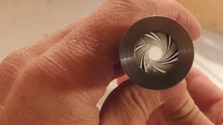 Helical Machining Rifling with the Norris Chuck TIS094 [upl. by Avner866]