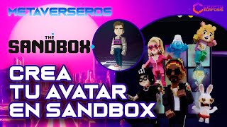 CREA gratis tu AVATAR en THE SANDBOX [upl. by Dnana676]