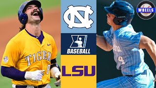 4 North Carolina vs LSU EXCITING  Regional Final Game 6  2024 College Baseball Highlights [upl. by Eelarac792]