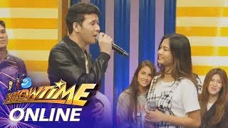 Its Showtime Online Wilbert and Krissha sing quotIkaw Lamangquot [upl. by Kantor]