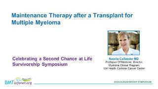 Maintenance Therapy after a Transplant for Multiple Myeloma [upl. by Jephthah]