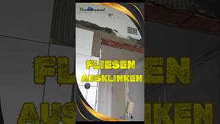 Fliesen schneiden mit dem Fliesenschneider und Winkelschleifer [upl. by Iznekcam]