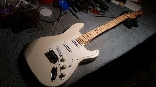 Warman Texas Triple Hot Pickup Test in a Peavey Predator USA [upl. by Enirhtac]