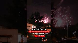 INSANE Fireworks Explosion At Anthrocon [upl. by Ahsilrak300]