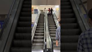 Escalator Prank😝Mujhpe Bahut Bhari Par Gya🥹 shorts prank random funny escalator reaction [upl. by Dusza]