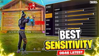 2024 BEST SENSITIVITY FOR HEADSHOT  GARENA FREE FIRE SECRET 200 SENSITIVITY SETTINGS [upl. by Etnaed968]