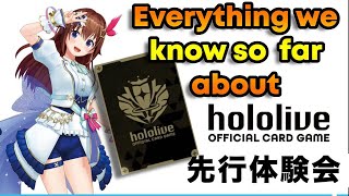 Everything We Know About the Official Hololive Card Game  Releasing September 2024 [upl. by Naara]