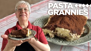 How to make a classic tiramisù dessert from Treviso  Pasta Grannies [upl. by Ydennek]