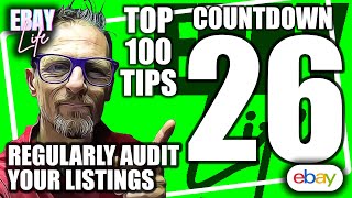 eBay Success Regularly Audit Your Listings [upl. by Rudolfo]