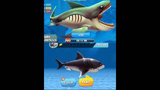 HUNGRY SHARK EVOLUTION VS HUNGRY SHARK WORLD  Shark Gaming [upl. by Lunseth330]