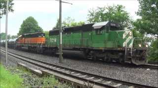 HLCX SD40s work Q418 out of Pavonia Yard [upl. by Aicilet]