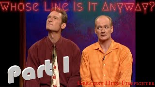 Greatest Hits Firefighter  PART 1 Whose Line Is It Anyway  Classic [upl. by Nelav]