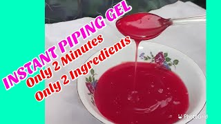 PIPING GEL RECIPEPiping Gel for Cake Decorating [upl. by Esile]