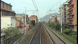 Da La Spezia a Genova Brignole in cabina dell E656414 P24 [upl. by Shayna280]