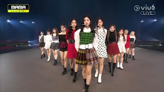 IZONE La Vie en Rose  Violeta  Fiesta  Secret Story Of the Swan MaMa Asian Music Awards 2020 [upl. by Beitnes]