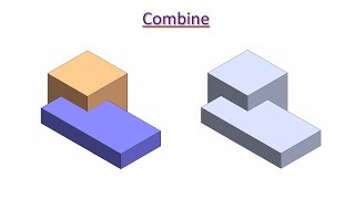 ⚡SOLIDWORKS TUTORIAL  How to Combine  Merge Two  Multiple Bodies [upl. by Noivart316]