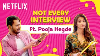 Interview With A Twist ft Pooja Hegde  Most Eligible Bachelor  Netflix India [upl. by Oal]