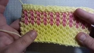 How to Knit  Honeycomb Brioche [upl. by Solberg364]