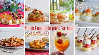 Menú Completo Único y Delicioso para Navidad 20232024  Sorprende a Todos  DarixLAB [upl. by Eugor842]