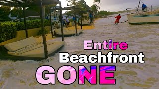 The Most Beautiful Beach Turned To This  Storm In Negril Jamaica 7 Mile [upl. by Nawrocki]