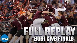 Mississippi State vs Vanderbilt 2021 CWS Finals Game 3  FULL REPLAY [upl. by Staffard]