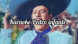 Maldita sea mi suerte karaoke pedro infante [upl. by Ahcsat]