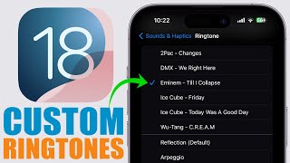 iOS 18  Set ANY Song as Ringtone on iPhone [upl. by Atnek]