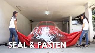 How to use Flood Guard  Car Bag  Car Cover for Flood [upl. by Kus]