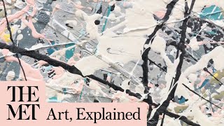 How to understand a Jackson Pollock painting  Art Explained [upl. by Thanasi409]