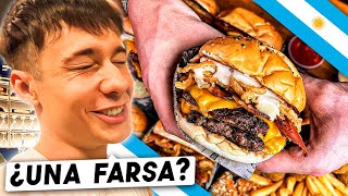 PROBANDO LA MEJOR HAMBURGUESA DE ARGENTINA  La Birra Bar [upl. by Leirol485]