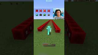 Minecraft Every Armor VS Laser はいよろこんで [upl. by Letrice]