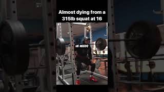 Crazy Squat Recovery Credit Instagram  sawyerklatt [upl. by Sim176]