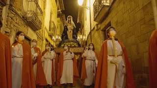 Villafranca del Bierzo celebra su procesión más emblemática la del Santo Entierro [upl. by Corby]