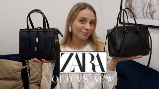 ZARA MINI CITY BAG  WHICH ONE IS BETTER  OLD VS NEW [upl. by Rebecka]