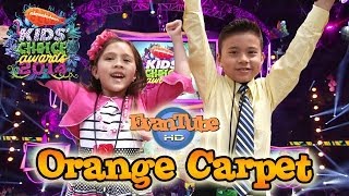 EvanTubeHD goes to the 2014 Nickelodeon KIDS CHOICE AWARDS  Orange Carpet Interviews [upl. by Bamby]