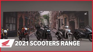 2021 125cc and Scooter Range  Honda [upl. by Amsirhc]