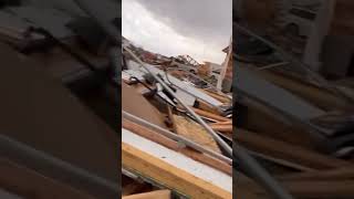 Tornado leaves widespread devastation in Omaha Nebraska [upl. by Gurtner]